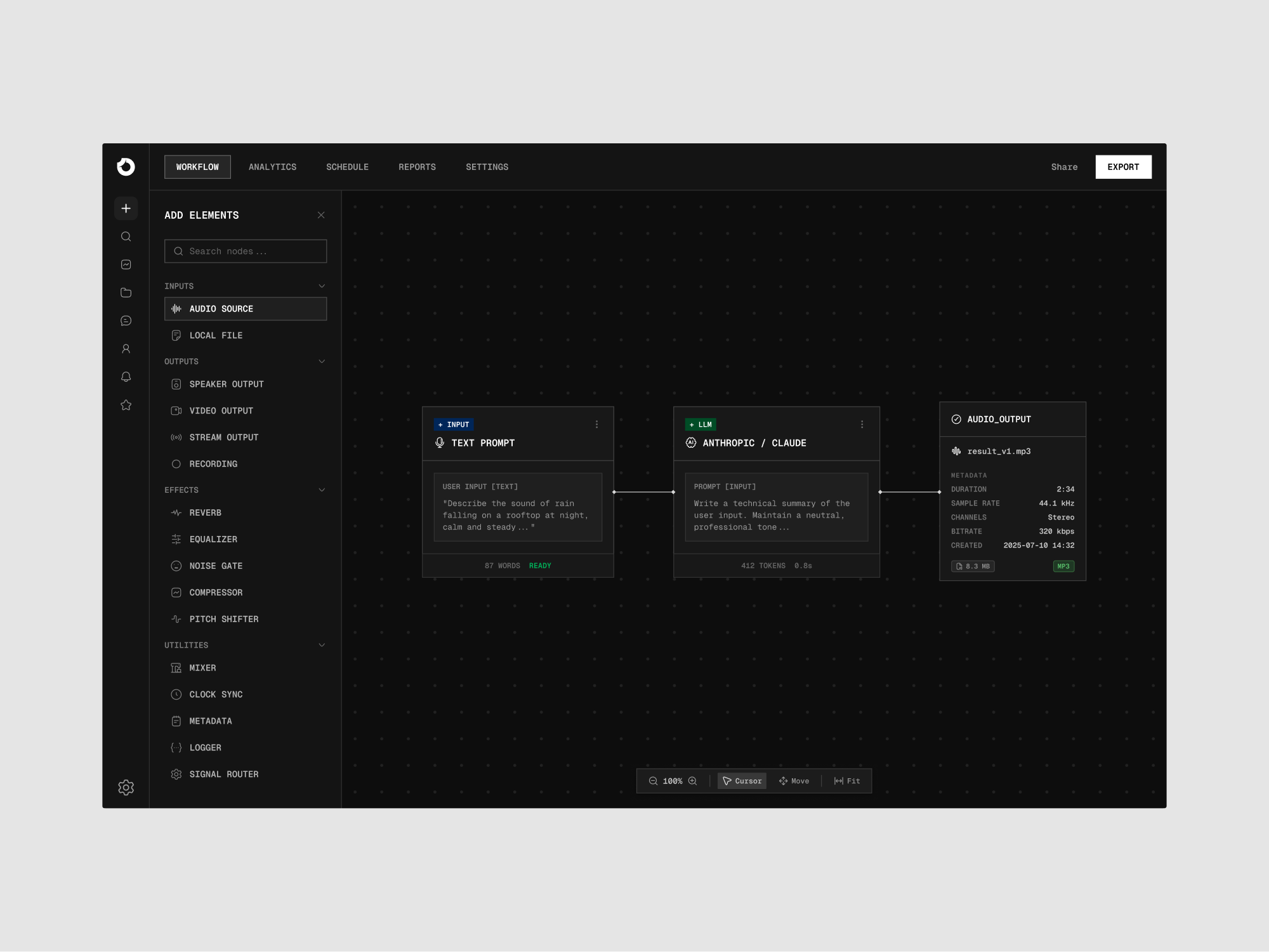 AI-generated UI design example 1